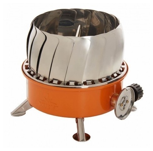 фото Горелка tourist tulpan-l tm-450 серебристый/оранжевый