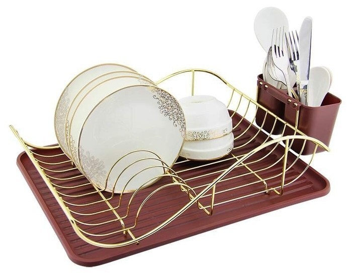 фото Сушилка для посуды zeidan z-11002, 49x32x13 см