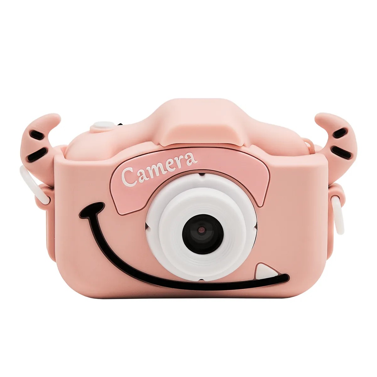 фото Детский фотоаппарат - childrens fun camera с рогами, розовый