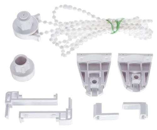 фото Рулонная штора brabix лён белый s-5, 60х175 см