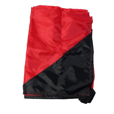 фото Коврик для пляжа и пикника с карманами - beach mat, 2 местный (140x200 см), в чехле, красный
