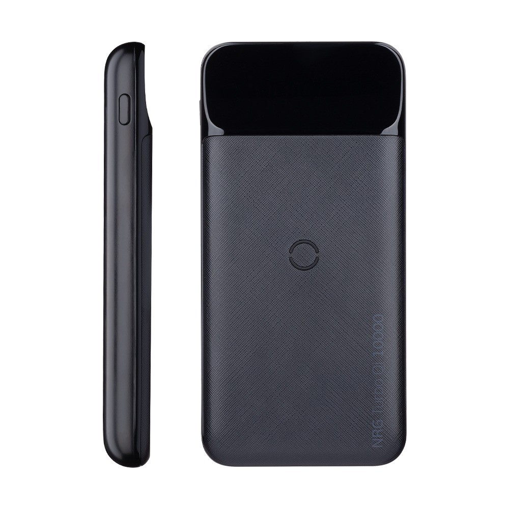 фото Аккумулятор deppa nrg turbo qi 10000 mah, черный