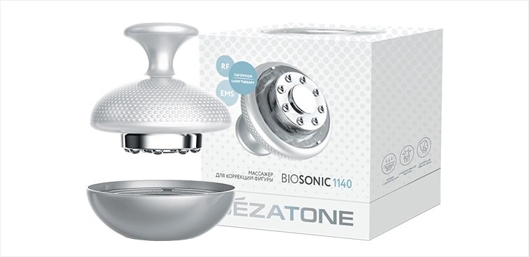 фото Антицеллюлитный массажер для тела bio sonic 1140, gezatone