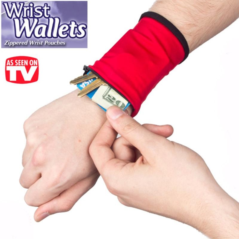 фото Кошелек браслет на запястье wrist wallets