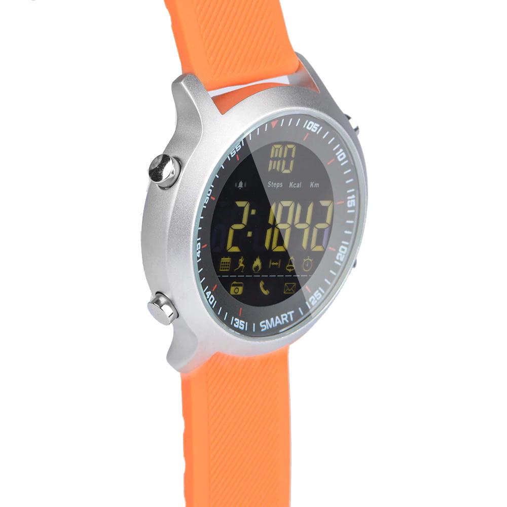 фото Умные часы xwatch ex18 силикон, оранжевый