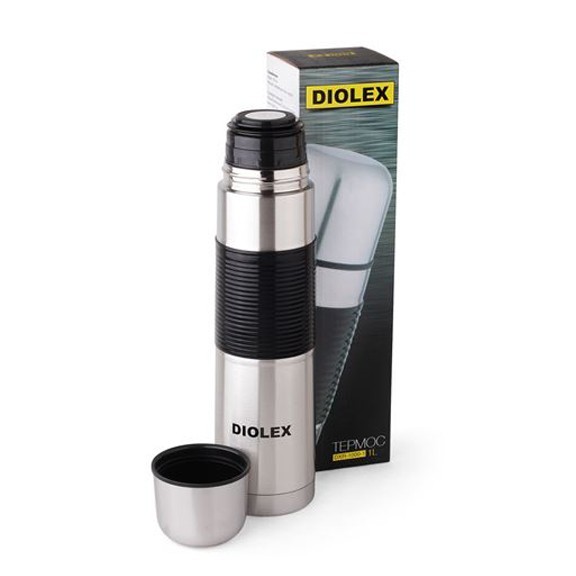 Термос Diolex DXR-750-1 Термос Diolex DXR-750-1Термосы<br>Термос Diolex DXR-750-1 представляет собой устройство для длительного хранения горячих и холодных напитков при постоянной температуре. Он станет прекрасным дополнением к набору ваших кухонных принадлежностей и пригодится для использования в поездке или походе.<br>