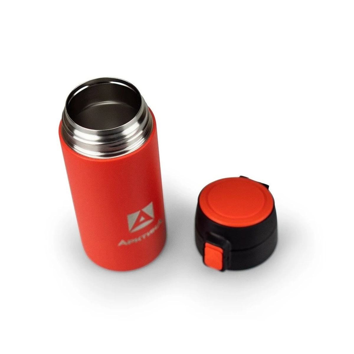 фото Ark-705-350 термос питьевой вакуумный, бытовой, тм арктика, 350 мл текстурный красный