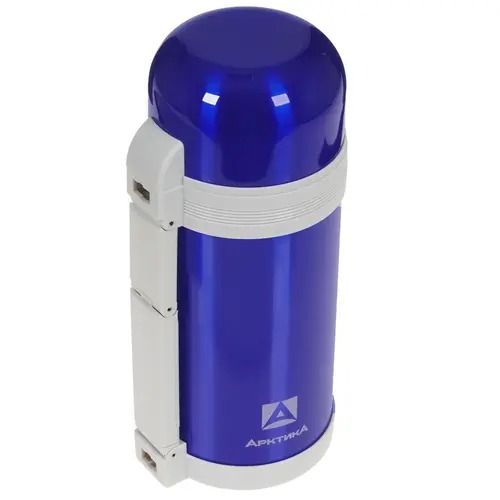 фото Ark-202-1200-синий термос бытовой, вакуумный, универсальный тм арктика,1200 мл