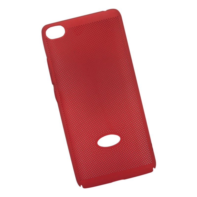 фото Защитная крышка для xiaomi mi 5s&quot;lp» сетка soft touch (красная) европакет