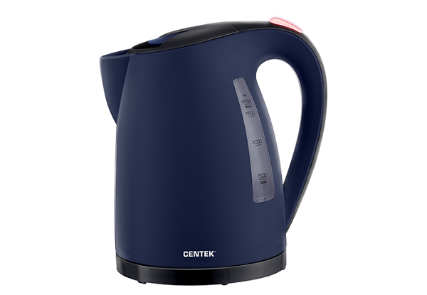 Чайник электрический Centek CT-0026 <Blue> 1.7л, 2200Вт, LED, матовый корпус, защита от включения без воды
Чайник электрический Centek CT-0026 <Blue> 1.7л, 2200Вт, LED, матовый корпус, защита от включения без воды