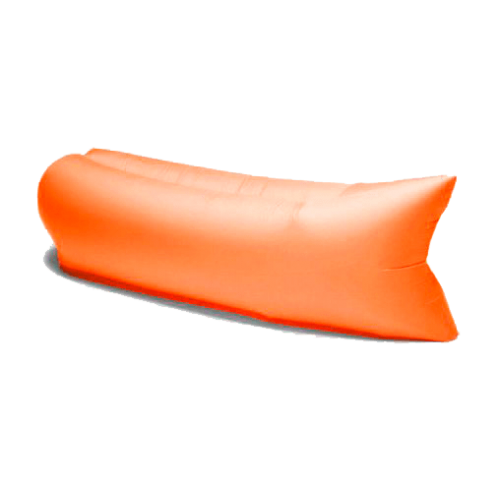 фото Надувной диван - гамак ламзак, оранжевый