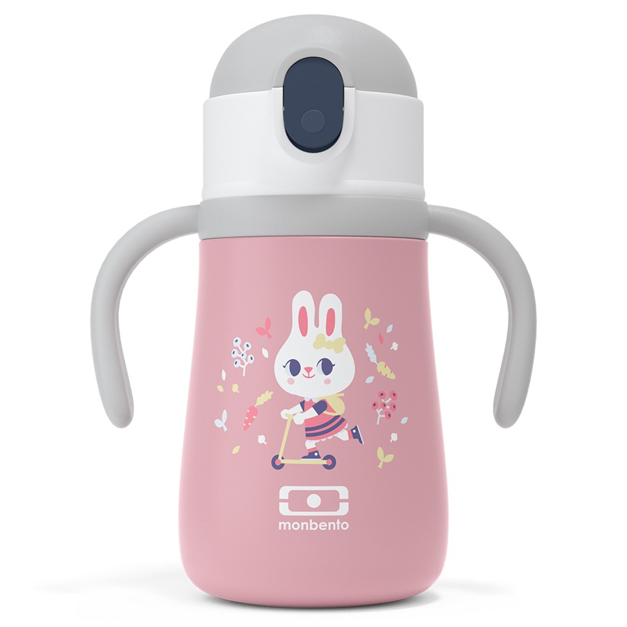 фото Термос детский mb stram 360 мл pink bunny