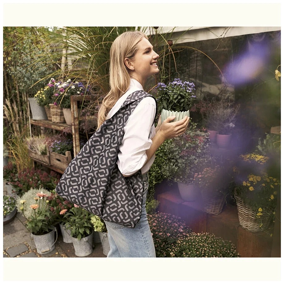 фото Сумка складная mini maxi shopper signature black