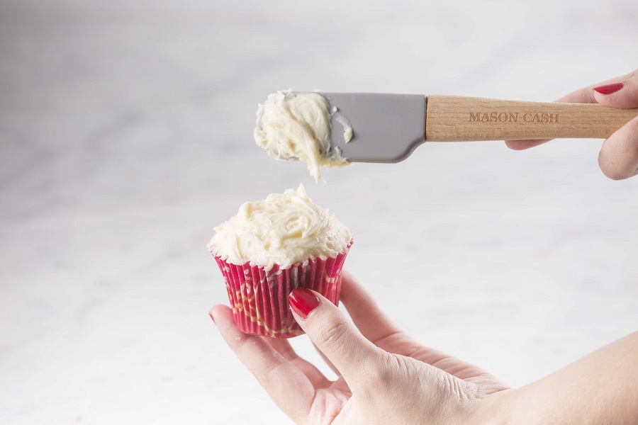 фото Ложка поварская mason cash 2008.200, дерево, силикон бежевый