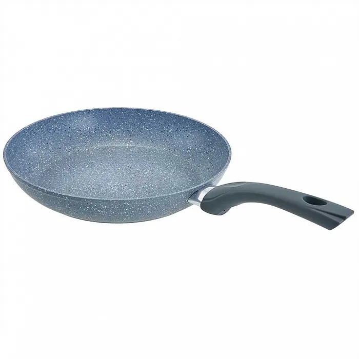 фото Сковорода алюминиевая webber gray marble, 28 см, артикул be-4533/28n