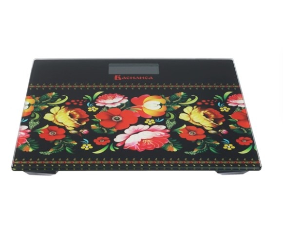 фото Весы напольные электронные василиса ва-4004 русские узоры