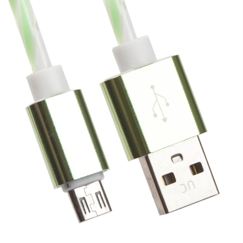 USB кабель «LP» Micro USB витая пара с металлическими разъемами 1 м. (белый с зеленым/европакет)
USB кабель «LP» Micro USB витая пара с металлическими разъемами 1 м. (белый с зеленым/европакет)