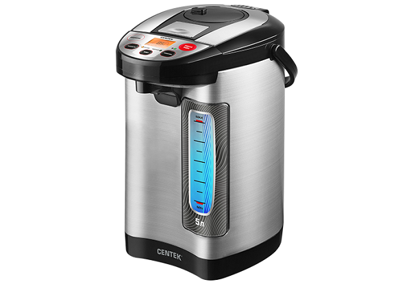Термопот Centek CT-0084 Black <5.0л> 890Вт, 4 режима 45-60-85-98°C, LCD-диспл. корпус из нерж. стали
Термопот Centek CT-0084 Black <5.0л> 890Вт, 4 режима 45-60-85-98°C, LCD-диспл. корпус из нерж. стали