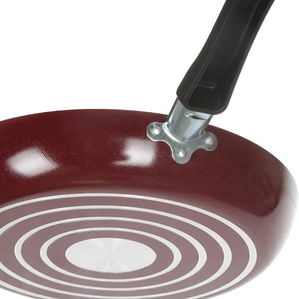 фото Сковорода scovo expert сэ-029, 26 см, с крышкой, бордовый