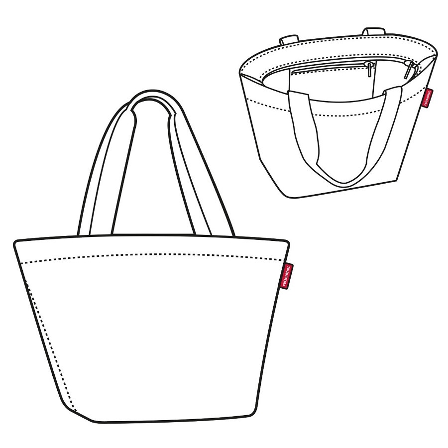 фото Сумка shopper m happy flowers