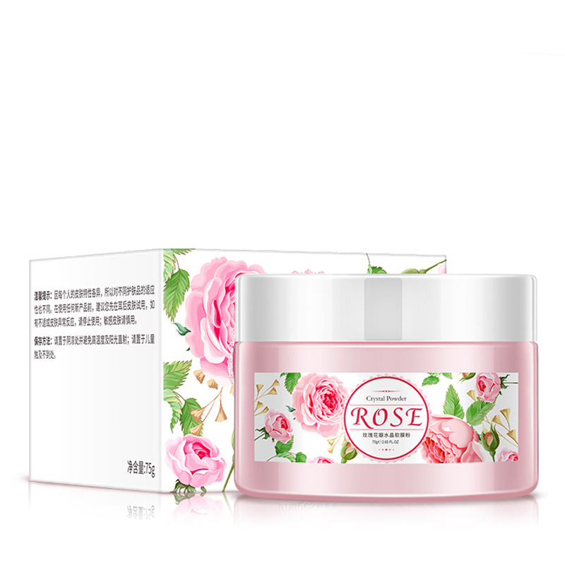 фото Альгинатная маска с розой images crystal powder rose