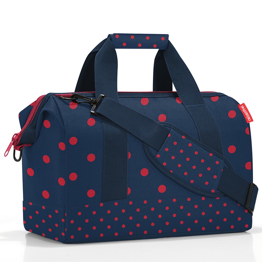 фото Сумка дорожная reisenthel allrounder m 18 л mixed dots red