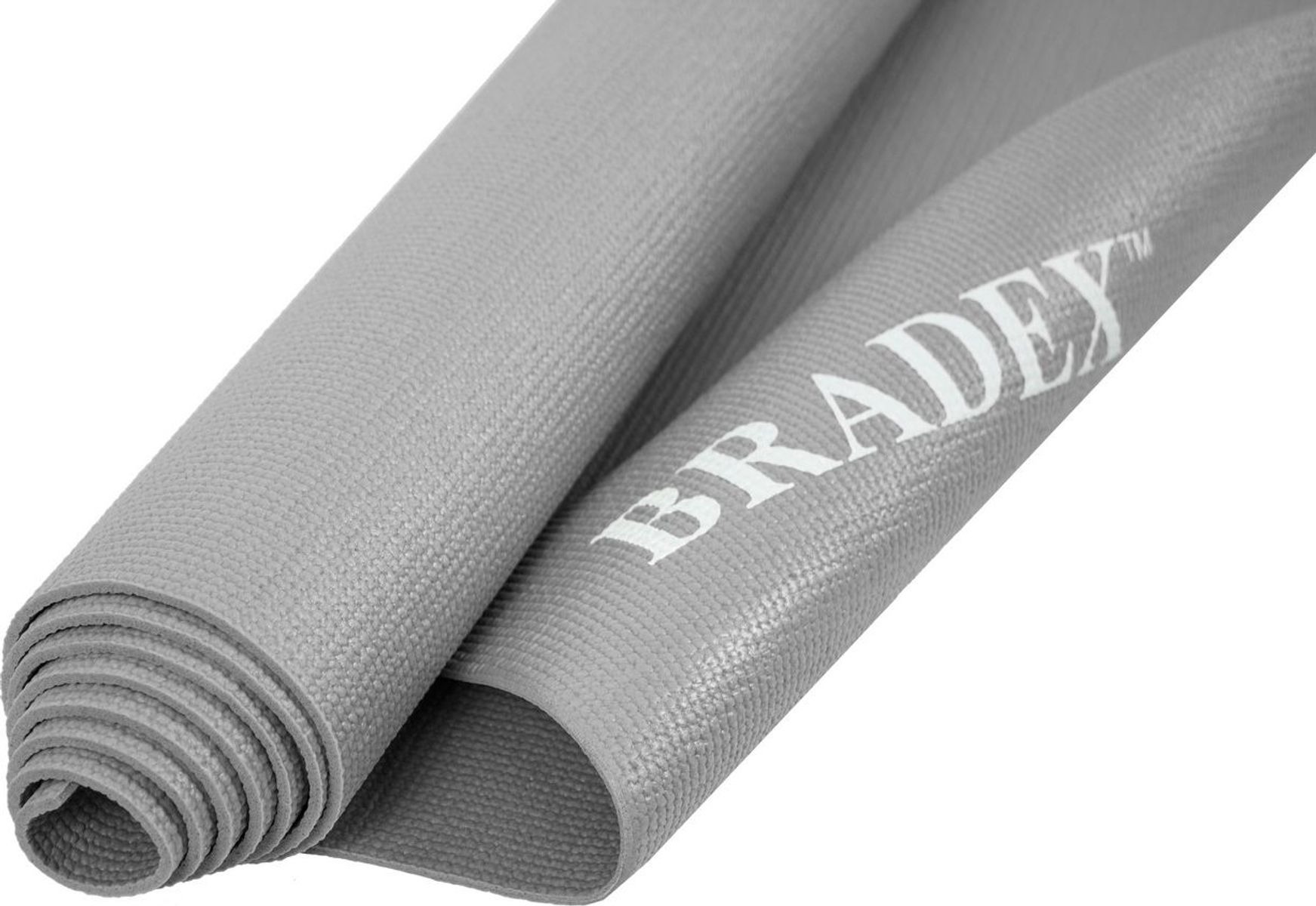 фото Коврик для йоги и фитнеса bradex sf 0686, 190*61*0,5 см, серый