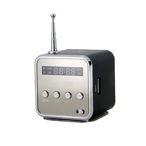 Музыкальный центр, MP3 с TF карты, FM-радио (черный) Музыкальный центр, MP3 с TF карты, FM-радио (черный)Bluetooth колонки и MP3 проигрыватели<br>К центру можно подключить флешку или другой источник музыки, а если таковых не окажется поблизости, встроенный fm-приемник не даст заскучать.<br>