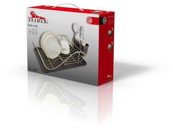 фото Сушилка для посуды zeidan z-11002, 49x32x13 см