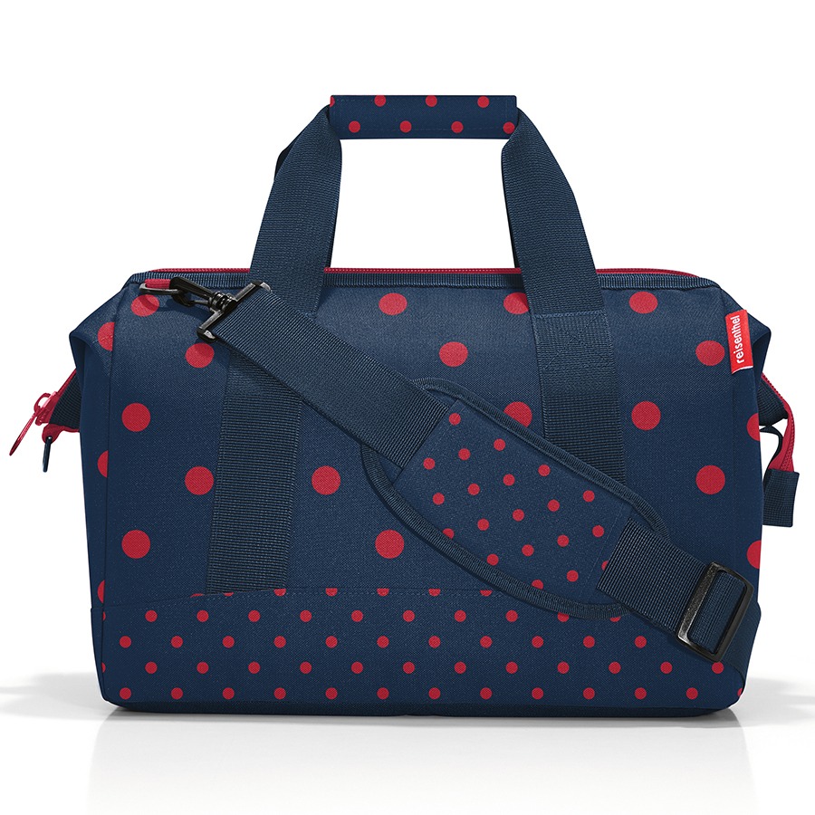 фото Сумка дорожная reisenthel allrounder m 18 л mixed dots red