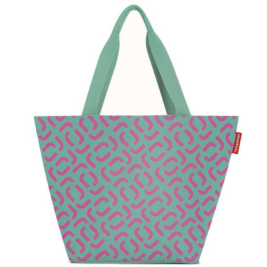 фото Сумка shopper m signature spectra green