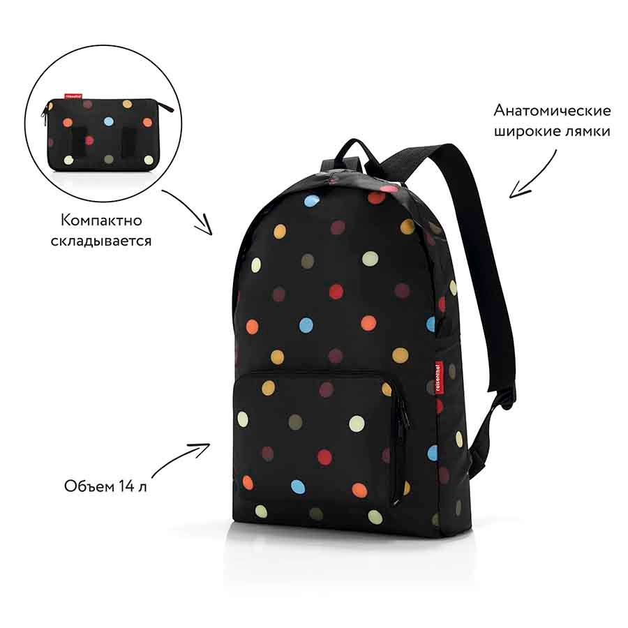 фото Рюкзак складной reisenthel mini maxi dots