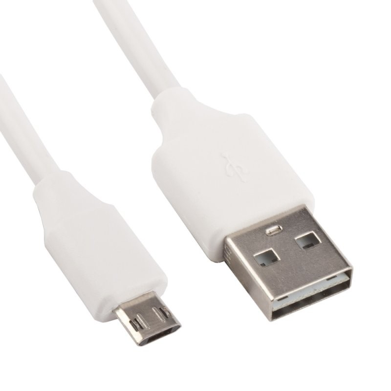 USB кабель «LP» Micro USB двусторонние разъемы USB-Micro USB (1 метр) (белый/европакет)
USB кабель «LP» Micro USB двусторонние разъемы USB-Micro USB (1 метр) (белый/европакет)