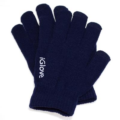 

Перчатки iGlove для работы с емкостными экранами (цвет темно синий)