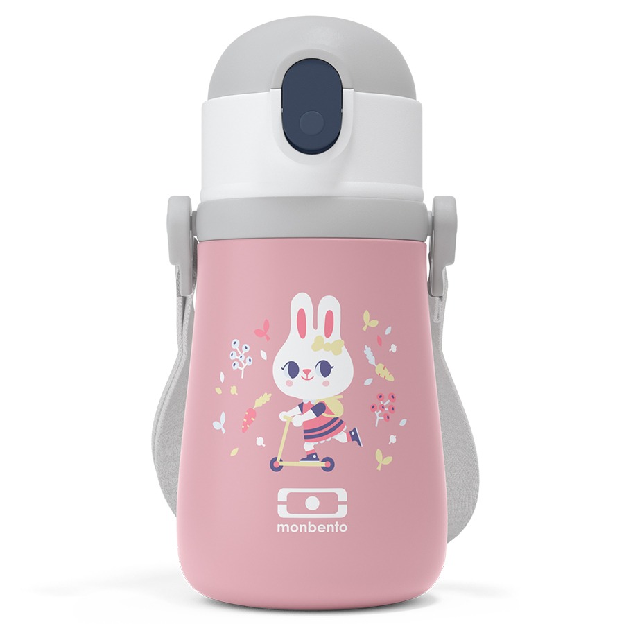 фото Термос детский mb stram 360 мл pink bunny