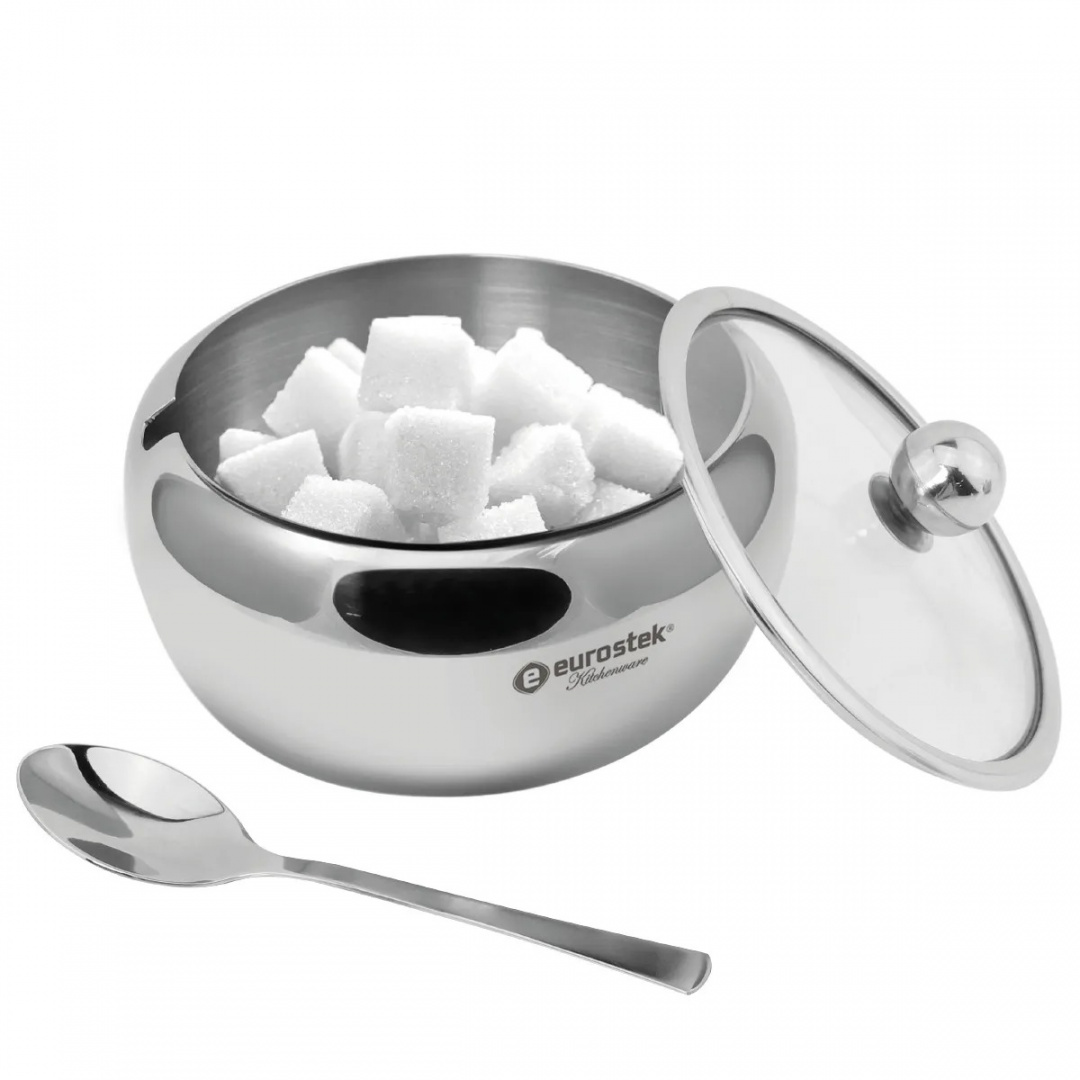фото Сахарница с ложкой esb-0550
