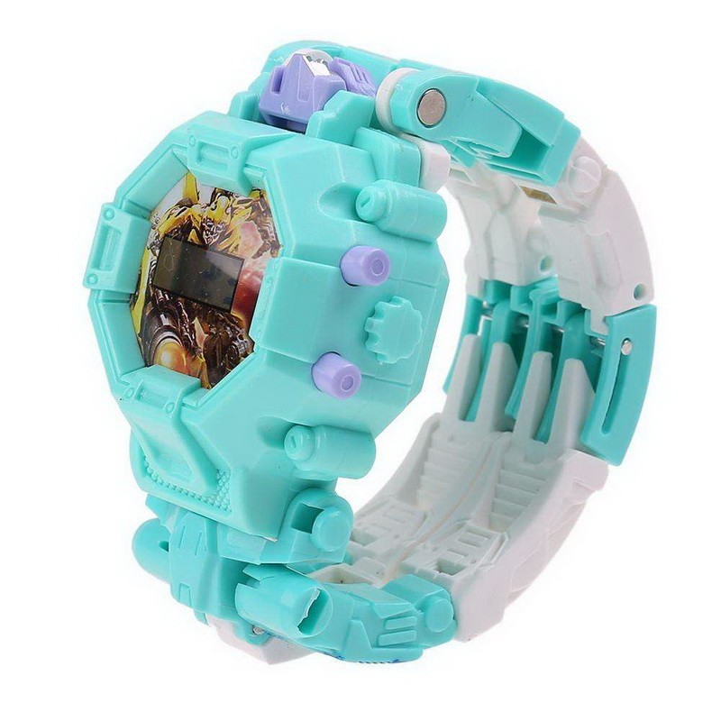 фото Часы-игрушка трансформер robot watch, цвет в ассортименте, желтый