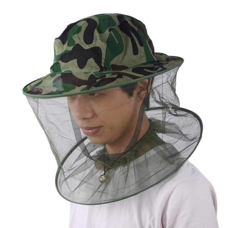 фото Антимоскитная камуфляжная шляпа - 100% защита