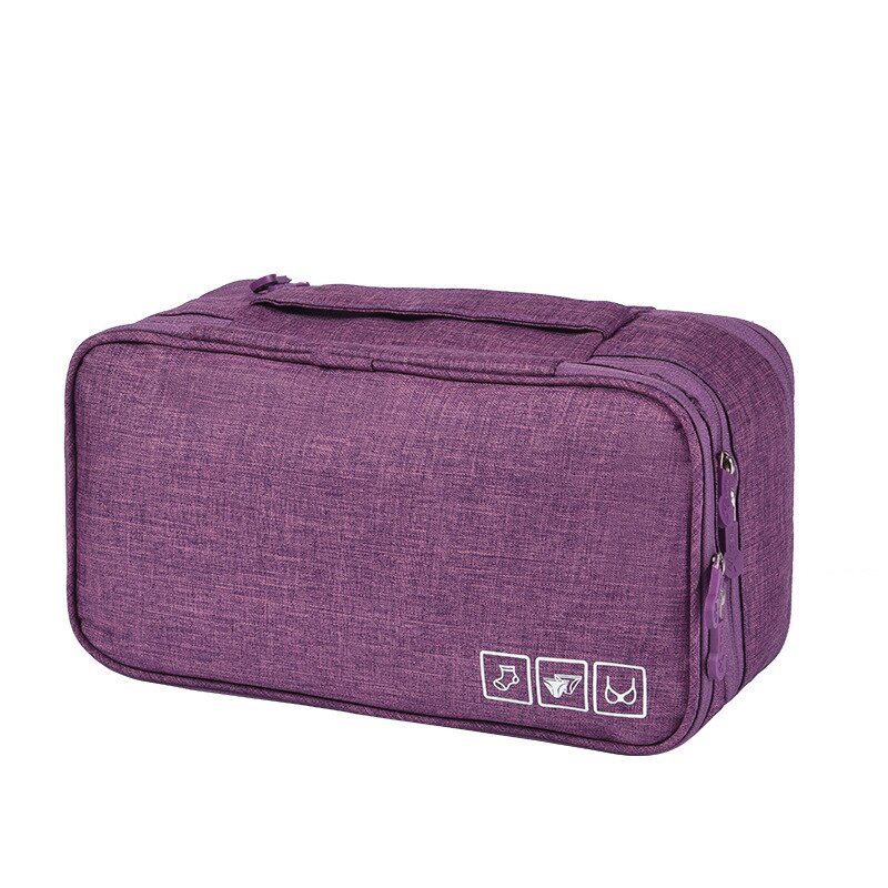 фото Дорожный органайзер для нижнего белья travel underwear pouch, фиолетовый