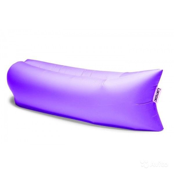 фото Надувной диван - гамак ламзак, фиолетовый