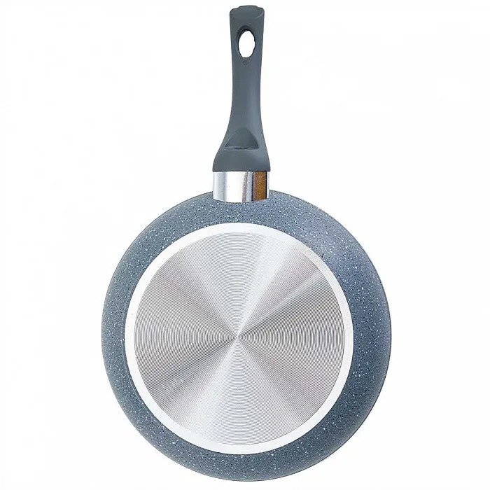фото Сковорода алюминиевая webber gray marble, 22 см, артикул be-4530/22n