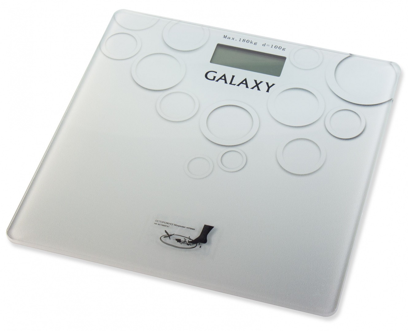 фото Весы напольные galaxy gl 4806 (6), электронные, максимально допустимый вес 180 кг