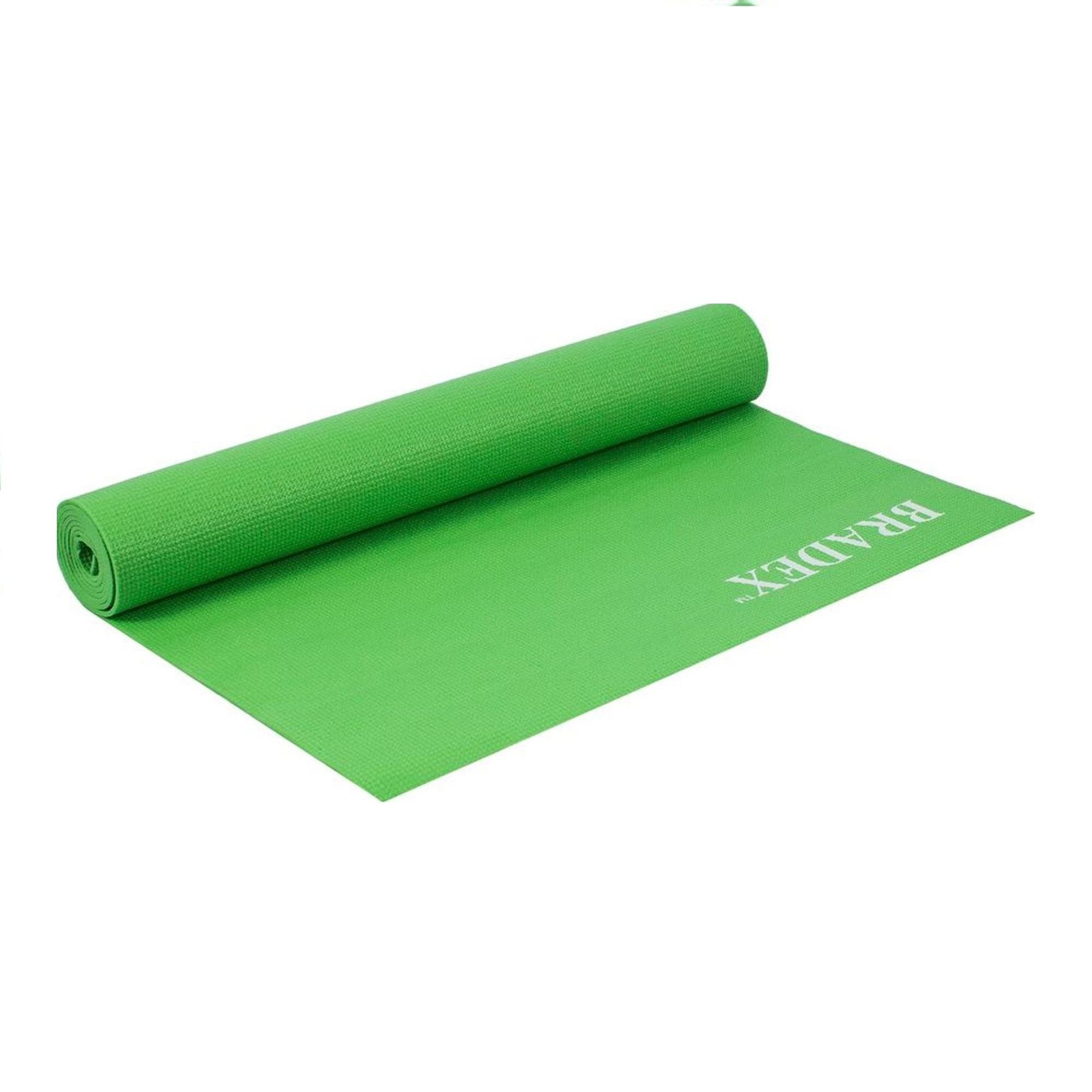 фото Коврик для йоги и фитнеса bradex sf 0683, 190*61*0,4 см, зеленый