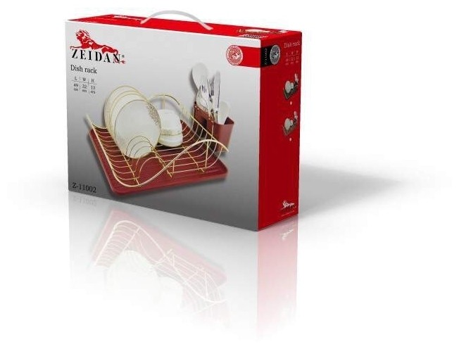 фото Сушилка для посуды zeidan z-11002, 49x32x13 см