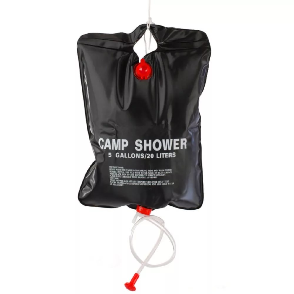фото Душ для дачи с подогревом camp shower