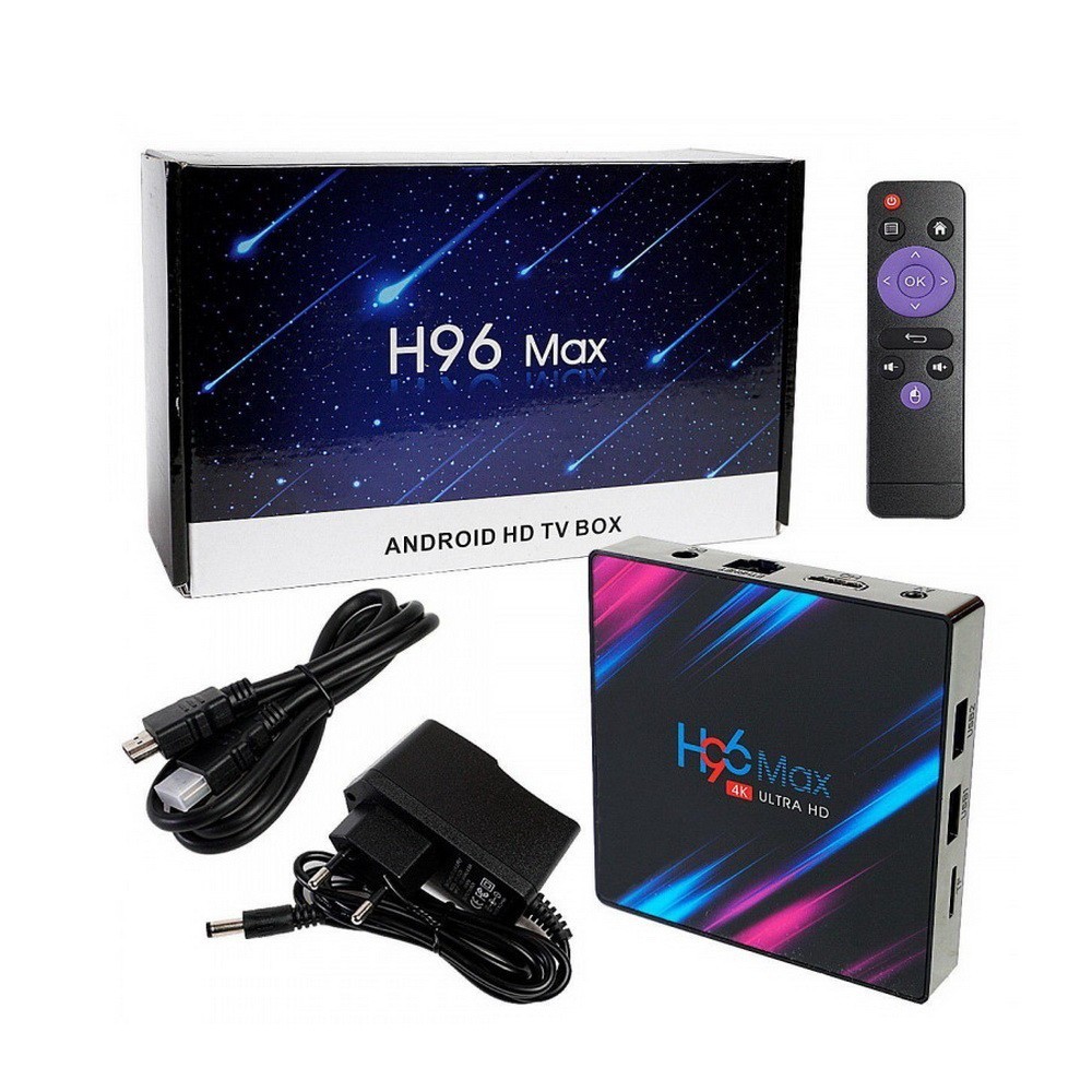 фото Андроид тв приставка oem h96 max rk3318 4/32
