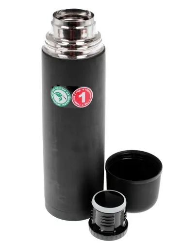 фото Аrk-103-1000-черный термос питьевой, бытовой, вакуумный, питьевой тм арктика, 1000 мл,