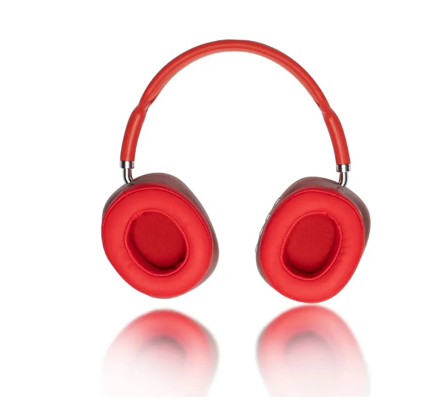 фото Беспроводные наушники р9 macaron headphones, красный