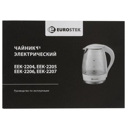 фото Чайник eurostek eek-2204, белый