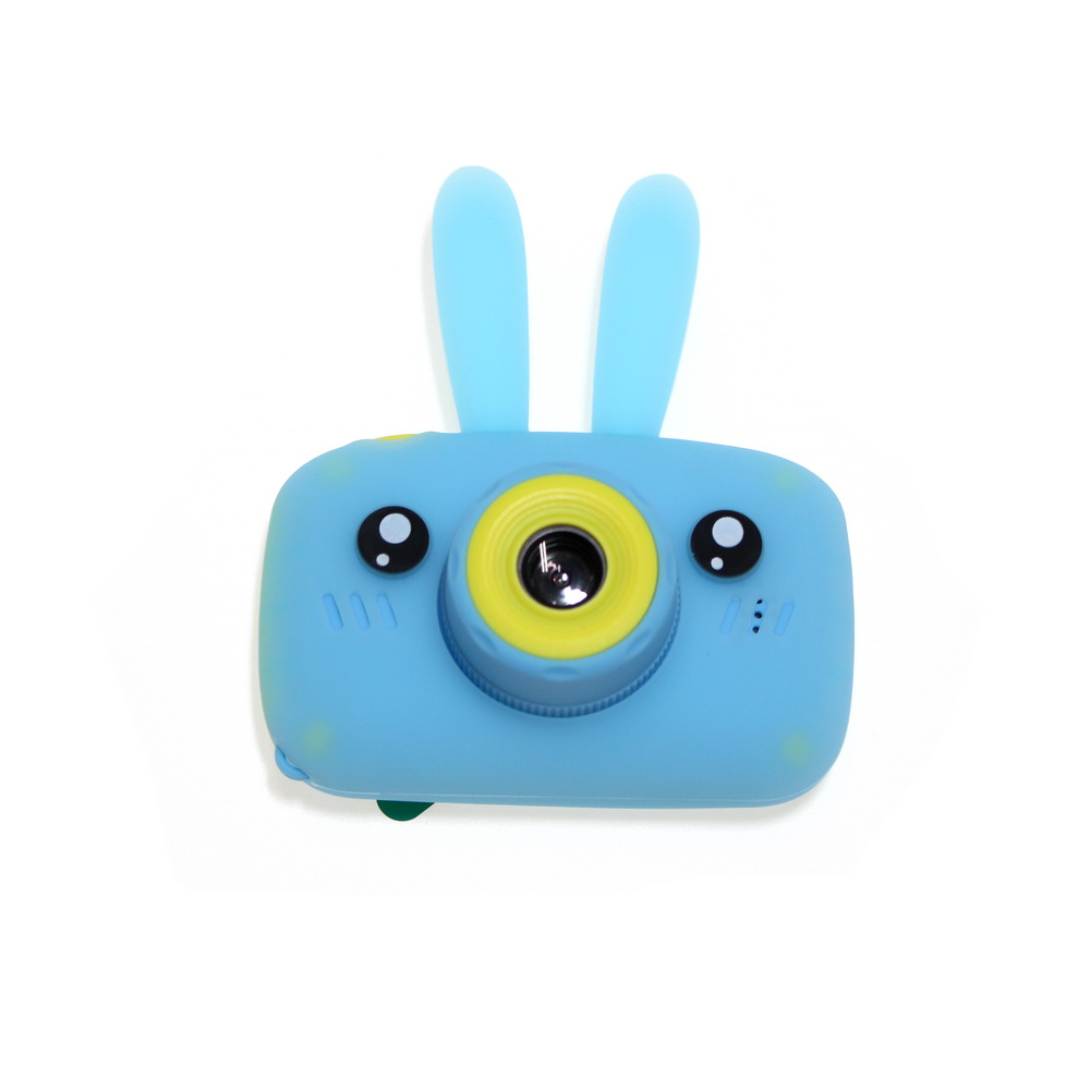 фото Детский фотоаппарат зайцы kids fun camera, голубой